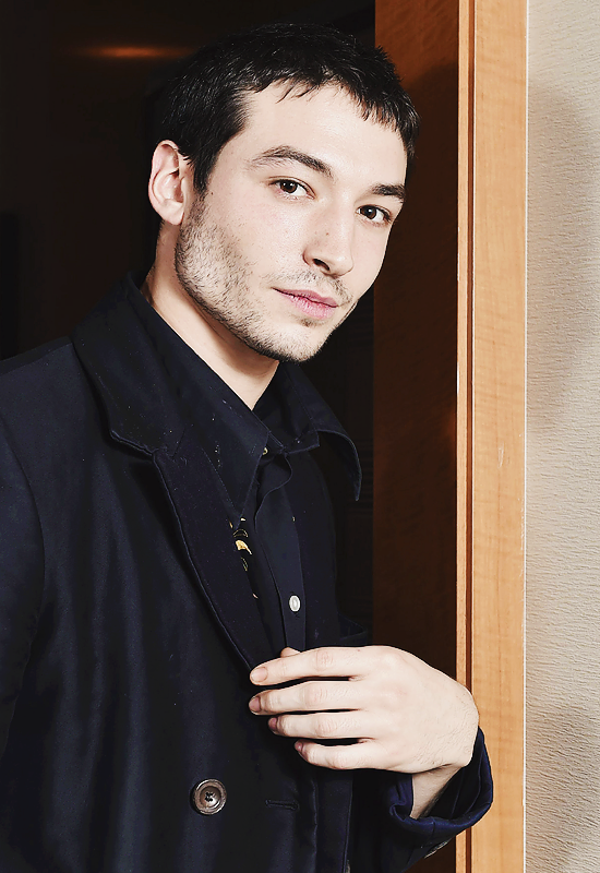 Ezra Miller photographed during an interview by... : ☆ ezra weird miller