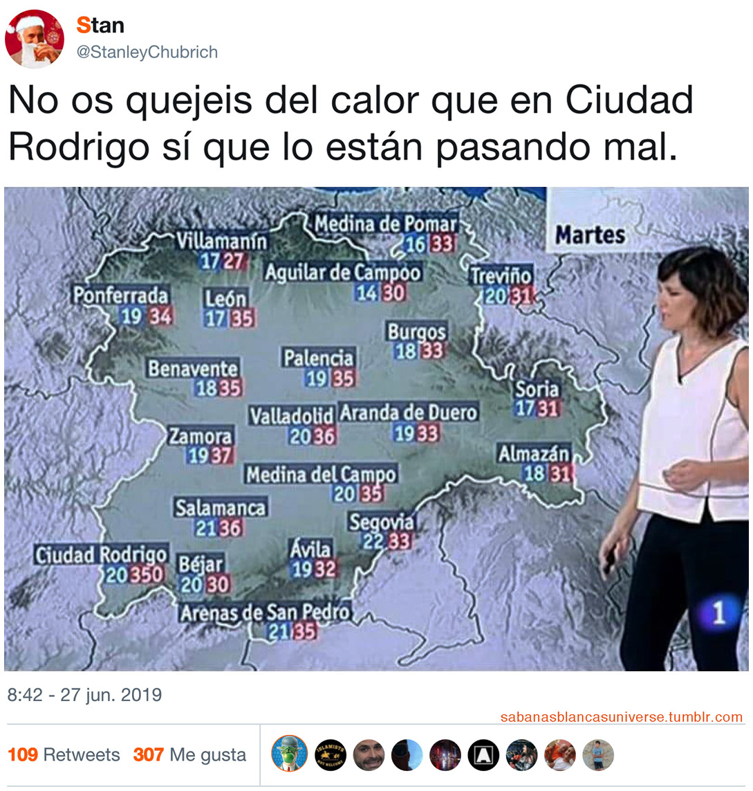 En Ciudad Rodrigo sí hace calor
