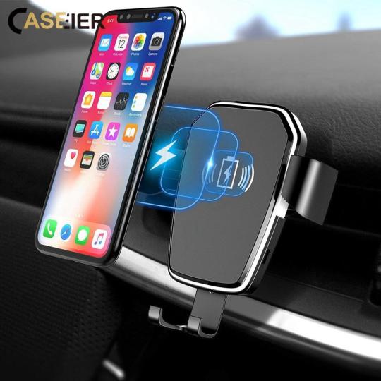 Wireless Charger Phone Holder in Car – Maxine Kania