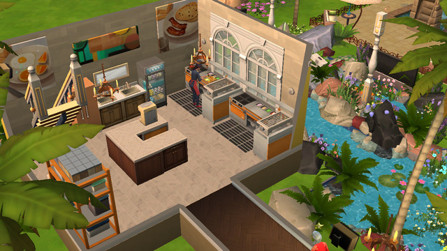 how to make your own restaurant in sims 4