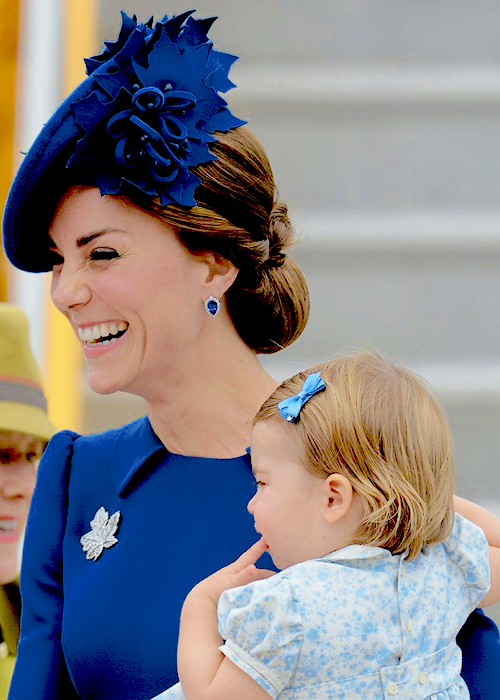 Герцог и герцогиня Кембриджские начали свой визит в Канаду 