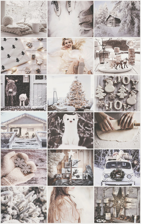 White Christmas aesthetic - Aesthetics Chaos