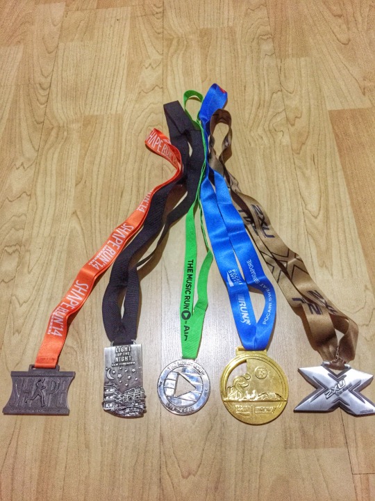 first set of medals