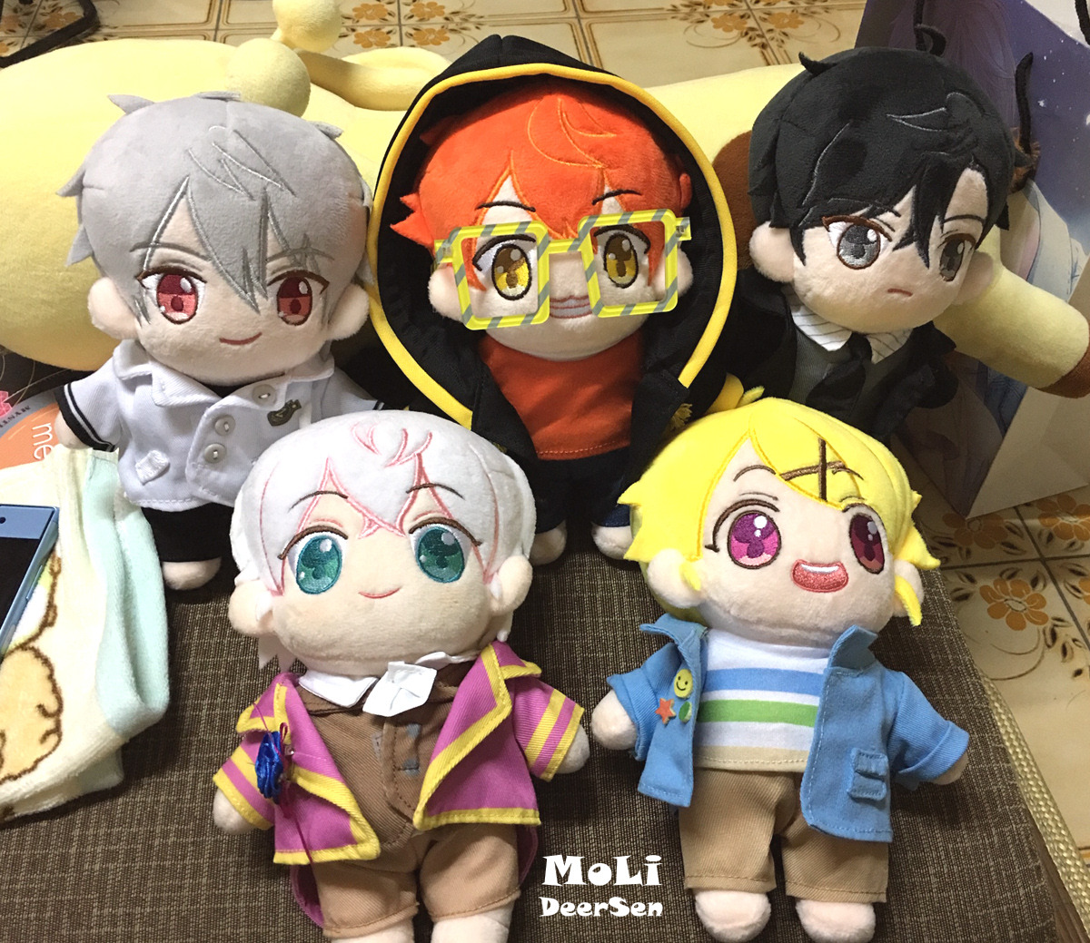 mystic messenger plushies