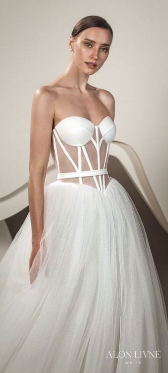 Stunning Alon Livné White Spring 2020 Wedding Dresses —...