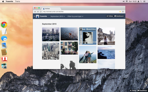 bychloethemes:YOSEMITE THEME // MADE BY CHLOE THEMESPREVIEW /...