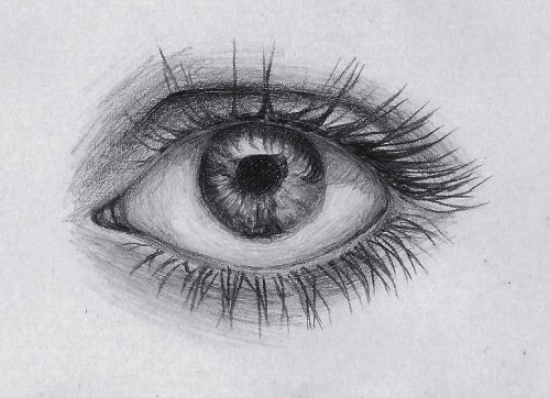 eye drawing on Tumblr
