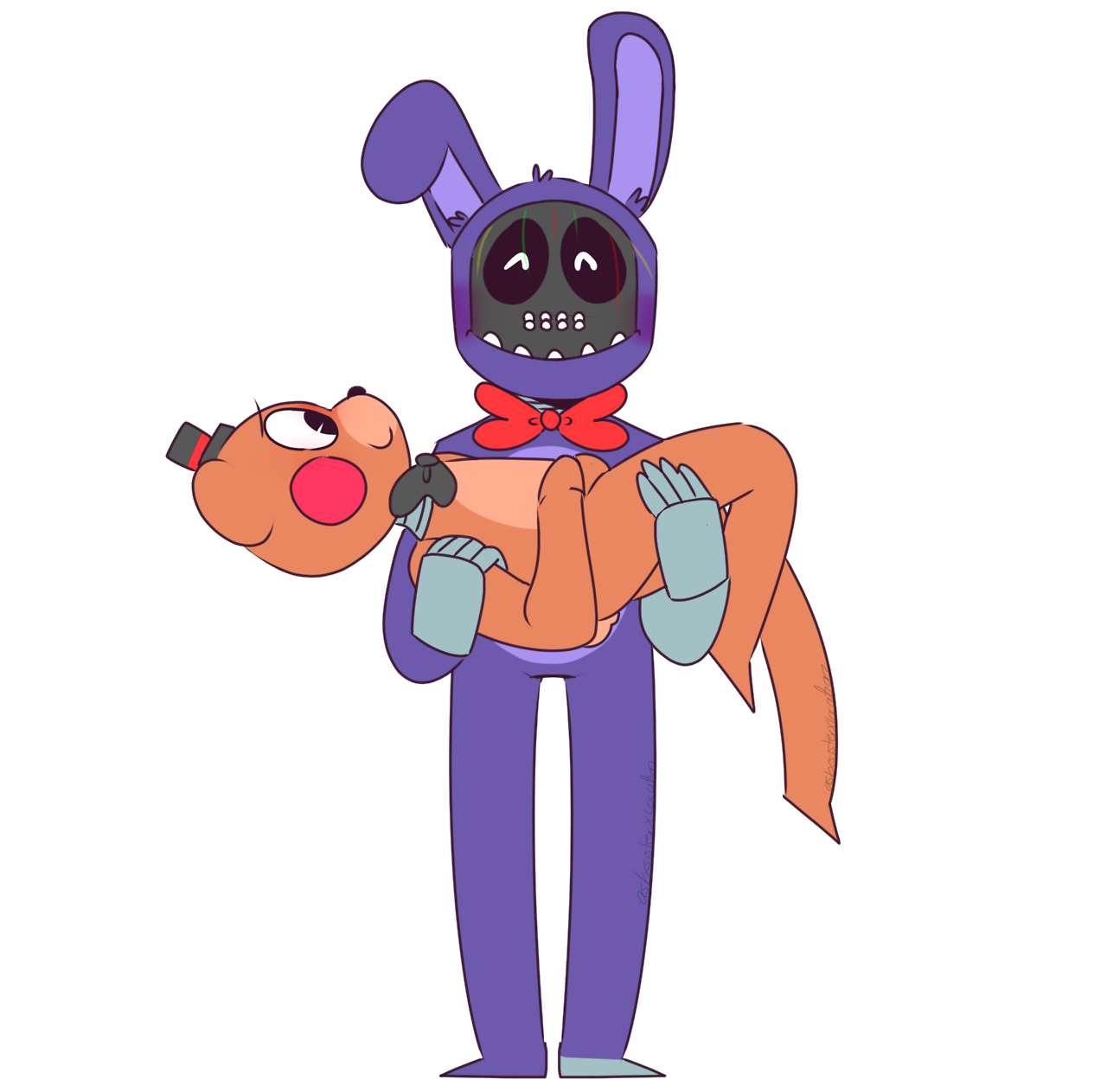 Withered Bonnie X Toy Freddy Tumblr