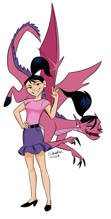 Animation Dragon Png Clipart American Dragon Jake Lon 0285