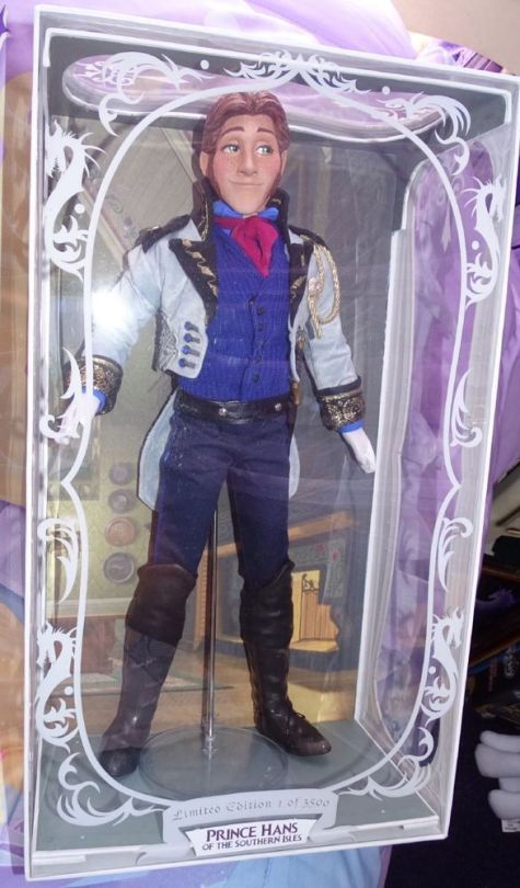 prince hans frozen doll