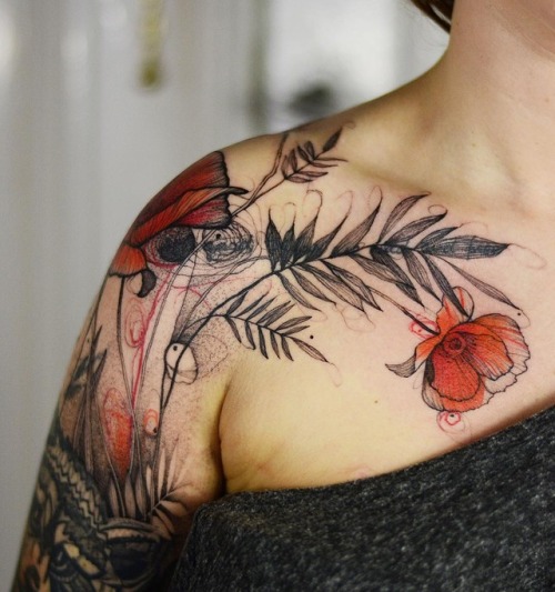 crossconnectmag:Tattoo Art by Joanna Świrska a.k.a. Dżo...