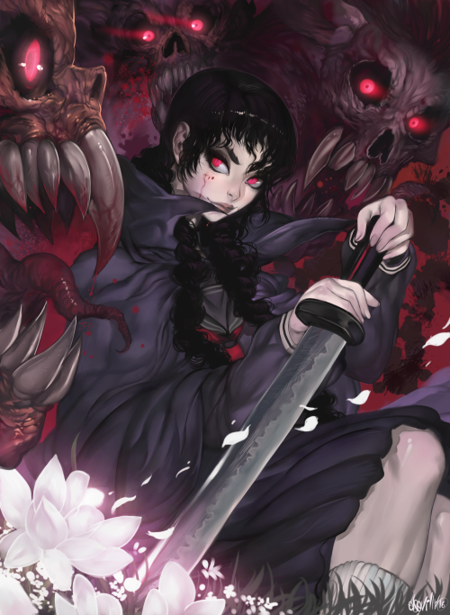 elsevilla saya blood vampire hunter