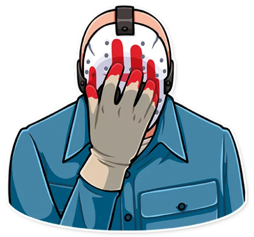 creaturesofnight:Friday the 13th telegram stickers