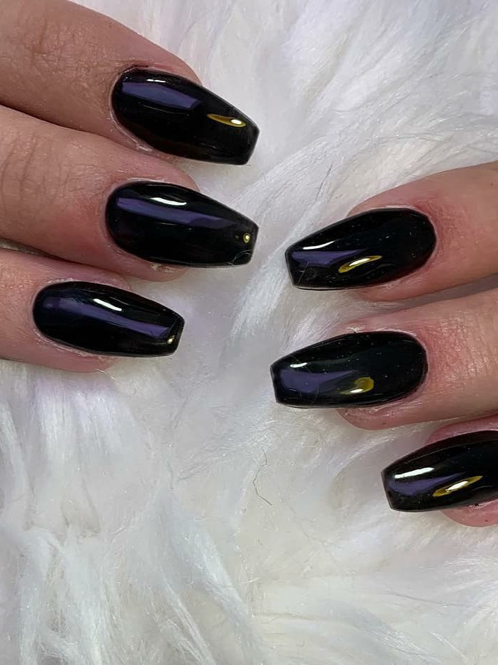 holographic nails, sns dip powder, rainbow nails, hot nails, shellac manicure Black NailsBy esthetiek_cechique . . . . , nailpolish , nailartwow , cutenails , nailartwow , nailpromote , nailfeature , coffinnails , naillife , nailaddict , nailsofinstagram , nailsoftheday , naildesigns , nailsmagazine , nailsonfleek , nailsnailsnails , nailsalon , nails4today , fashion , nailstudio , glitternails , gelnails , lovenails , nailartist , notd , manicure , prettynails , nails2inspire , beauty , style , diy 