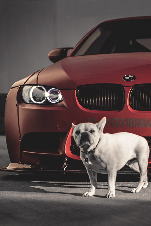 johnny-escobar:Matte Red LB M3 x Frenchie | JE