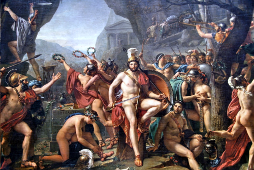 masterpiecedaily:Jacques-Louis DavidLeonidas at...