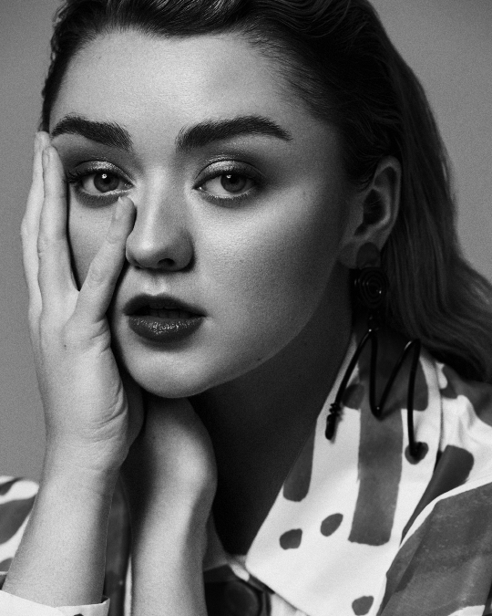 maisie williams / tings magazine, 2019. : cast of thrones