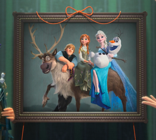 followanystar:The Frozen corner in the Wreck It Ralph...