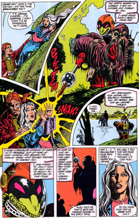 why-i-love-comics:Swamp Thing #81 - “Widowsweed” (1988)written...