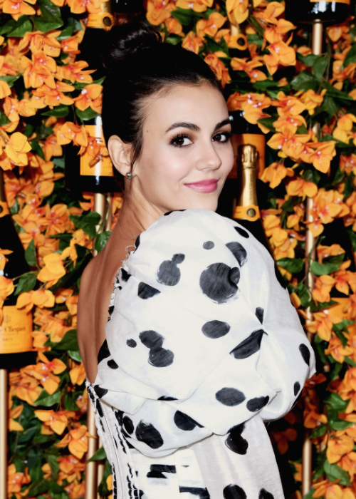 dailyvictoriadjustice:Victoria Justice attends the 9th Veuve...