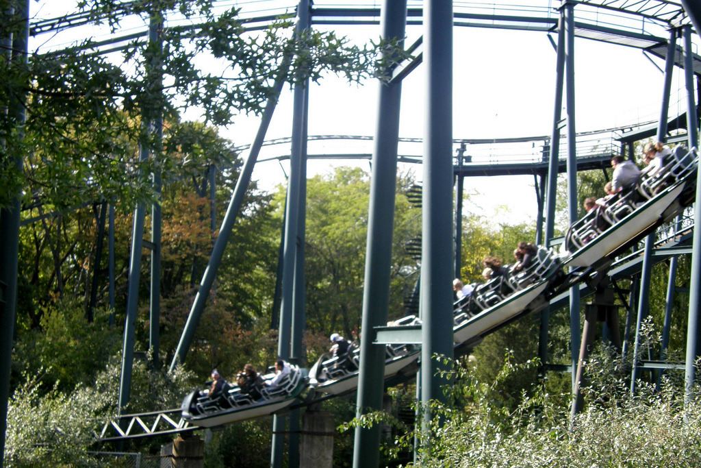 Coaster World • Whizzer, Six Flags Great America