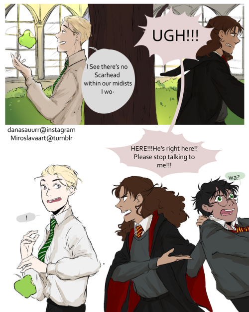 drarry comic | Tumblr