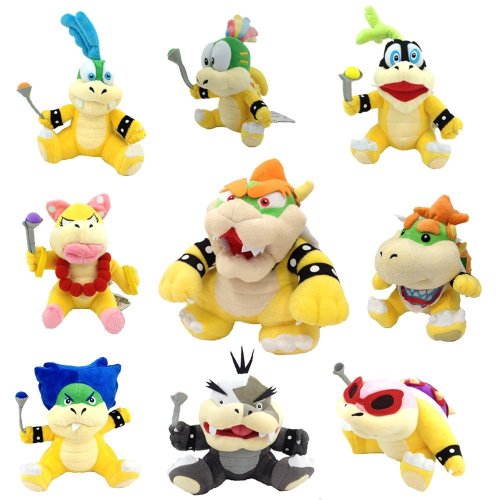 all star koopalings plush