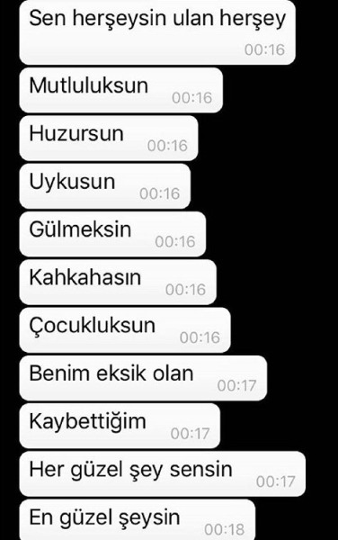 En komik 17 WhatsApp konuşması