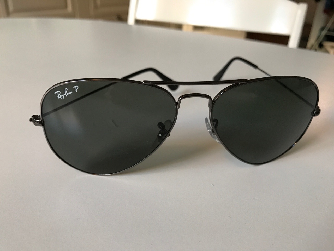 Gentlemen — Ray-ban Polaroid Classic pilot sun glasses