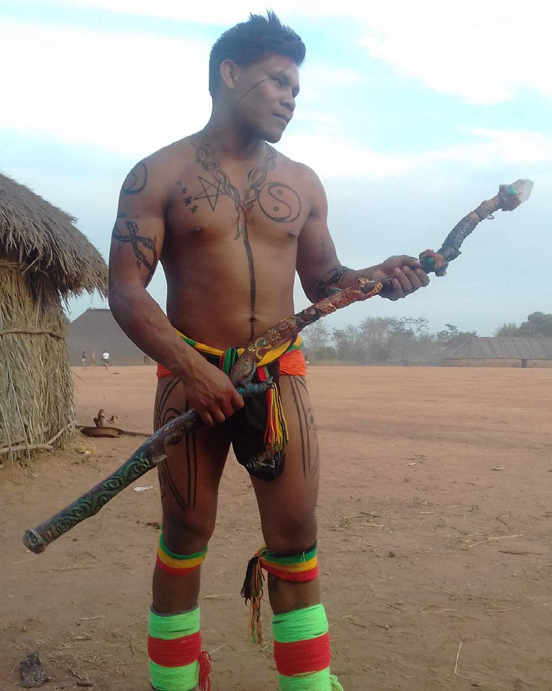 Tribal Male Beauty Azteca0x Amazon Xingu Indian Guys 9