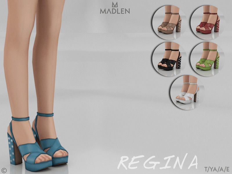 Sims Maxis Match Finds Madlensims Madlen Regina Shoes Mesh Hot Sex Picture