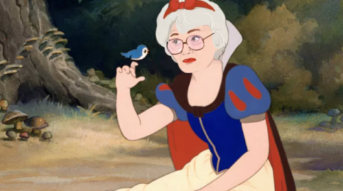 weirdbuzzfeed:The Golden Girls as Disney princesses.