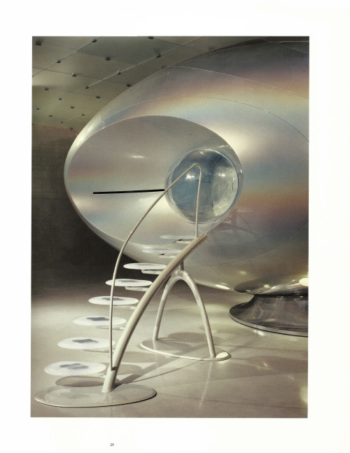 y2kaestheticinstitute:Wave UFO - Mariko Mori (1999-2002)