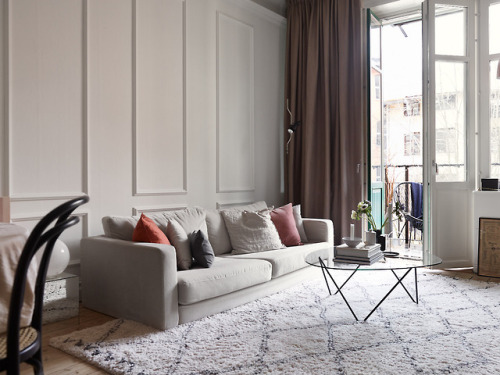 A Classic Scandinavian Apartment | Stockholm, Schweden(Sorce:...