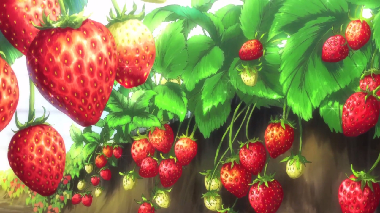 Itadakimasu Anime! - Yummy strawberries! Shokugeki no Souma, OP
