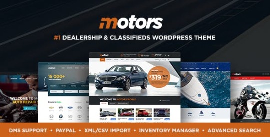 Motors v4.6.3 – Automotive Cars Vehicle Boat Dealership Nulled