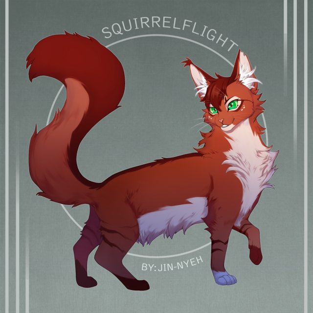 warrior cats squirrelflight plush