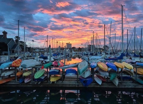 Oceanside Harbor at Twilight