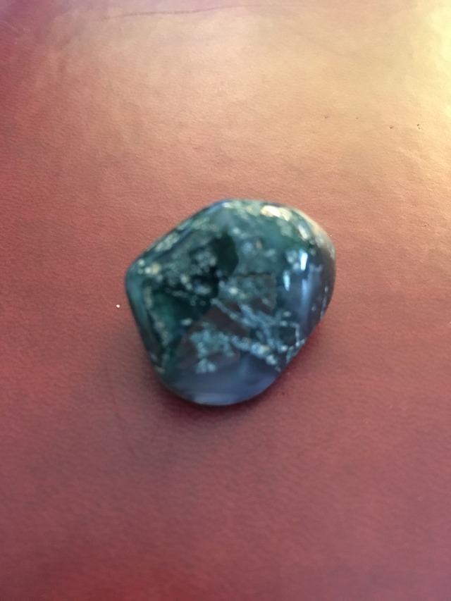 Cultivating Consciousness — Green Moss Agate brings strength and