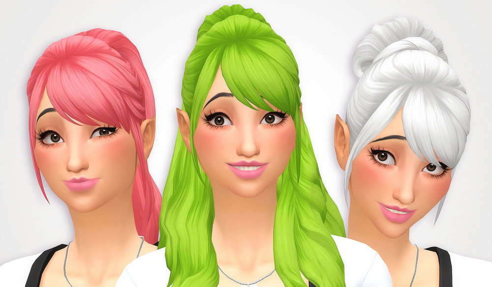 Lilsimsie Faves Noodlescc Get To Work Hair Recolors