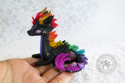 rainbow dragon plush