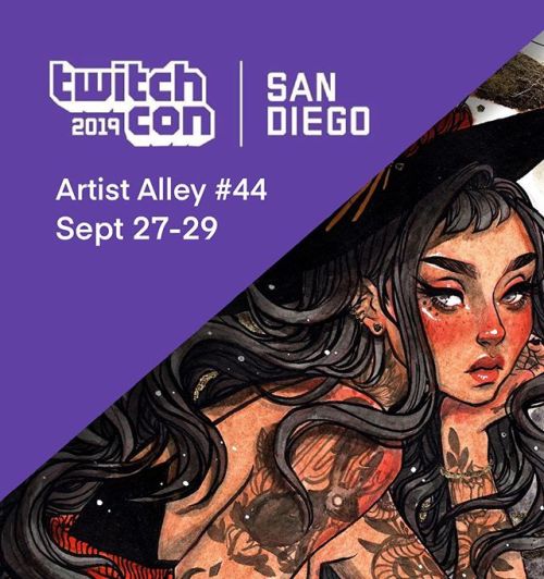 I’m going to be tabling at @twitchcon this weekend in San...