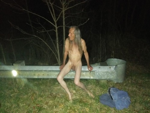 Just a fun night running around naked. My lady friend enjoys...