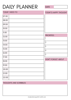 free of charge day by day planner Tumblr image regarding Planner Tumblr referred to as cost-free everyday planner Tumblr