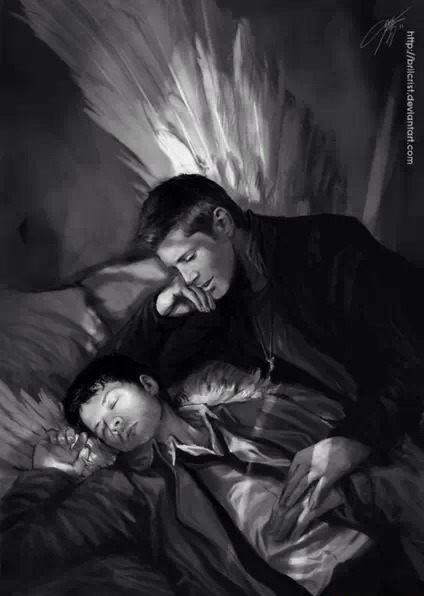 destiel fan art on Tumblr