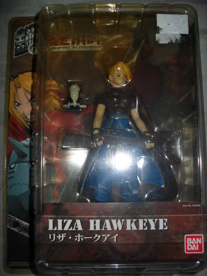 roy mustang and riza hawkeye figure