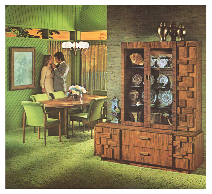 Dining Room Decor, 1970s - The Giki Tiki