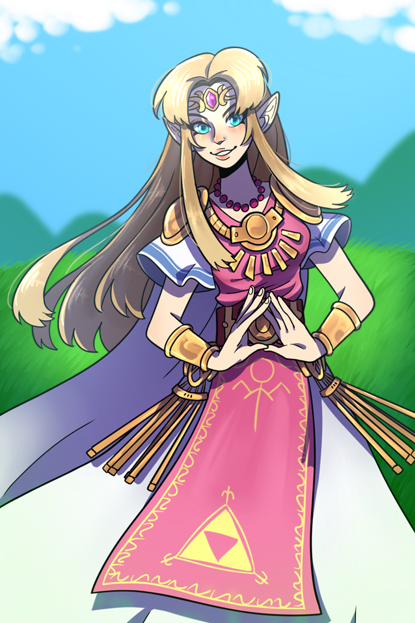 zelda in super smash bros ultimate looks soooo... - ฅ^•ﻌ•^ฅ | poyosynthesis