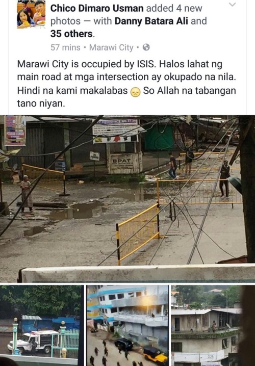 milkywait:marawi city, a part of the philippines, is under...