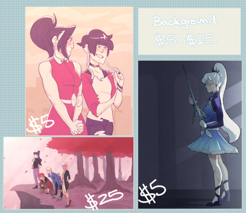 phenixfarts:I wanted to revamp my commissions, the prices are...